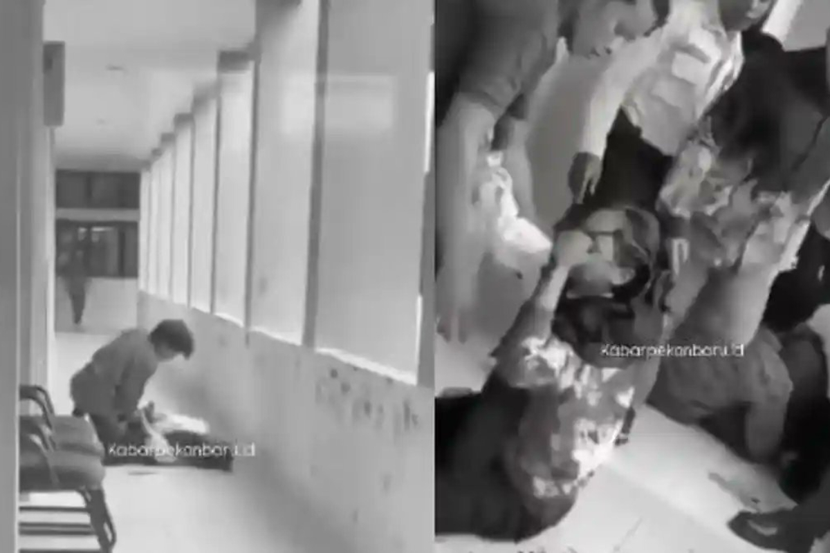 Mahasiswi UIN Suska Riau menjadi korban pembacokan di lingkungan kampus jelang sidang skripsi viral di media sosial