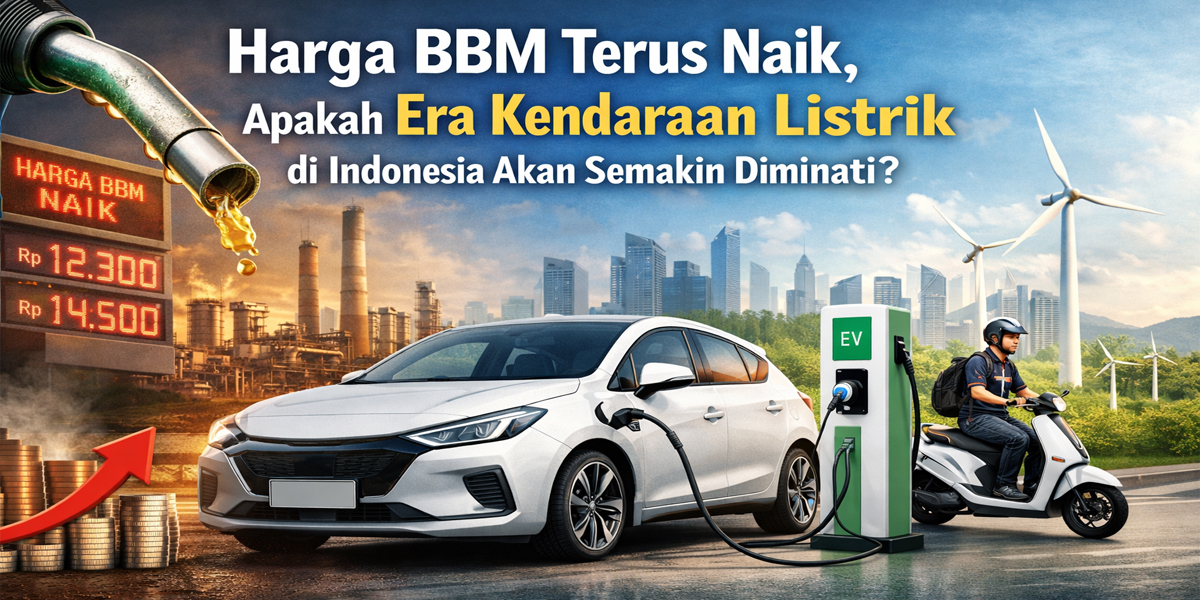 Apakah kendaraan listrik di Indonesia semakin diminati semenjak harga BBM naik?