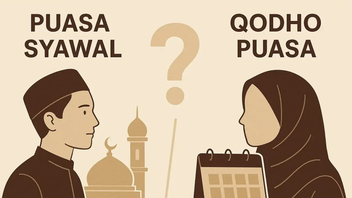 Bingung qadha atau Syawal dulu? Ini penjelasannya.