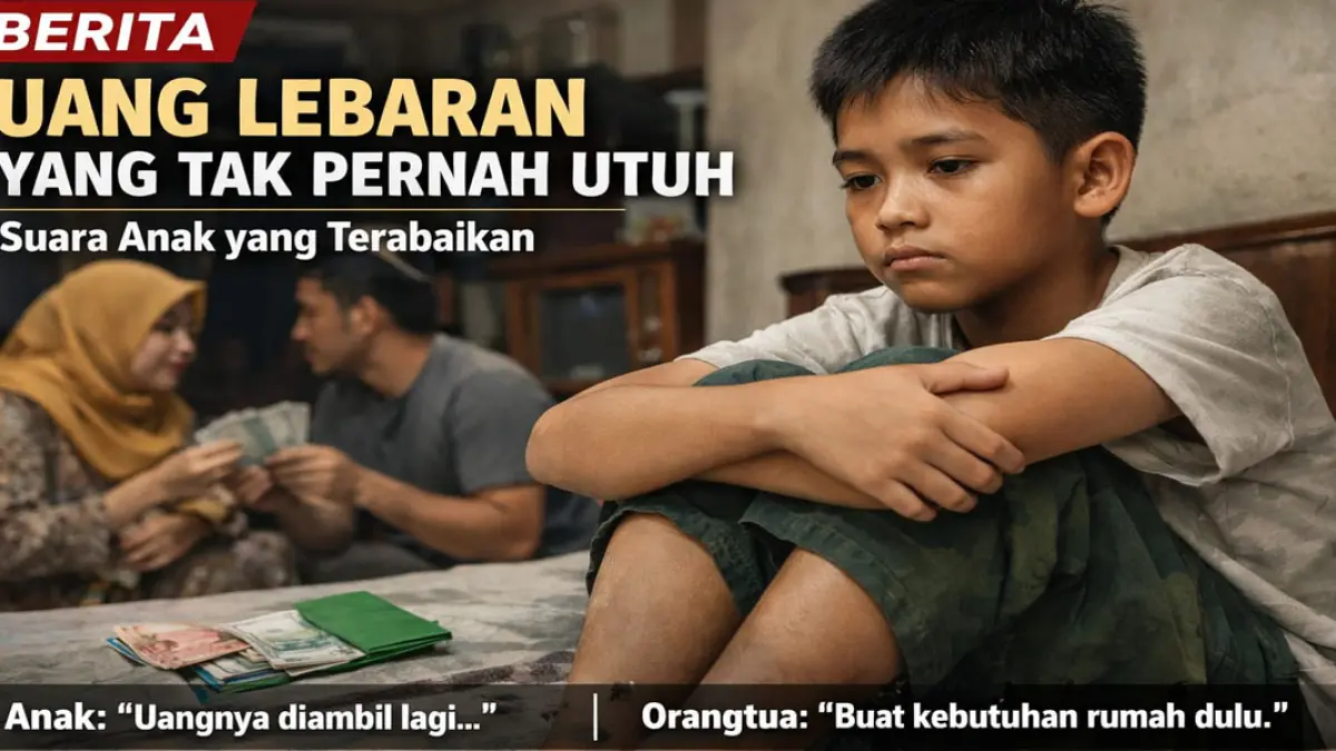 Uang Lebaran yang Tak Pernah Utuh: Suara Anak yang Terabaikan
