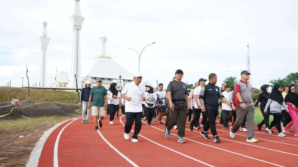 Antusiasme masyarakat kembali setelah sebulan penuh puasa