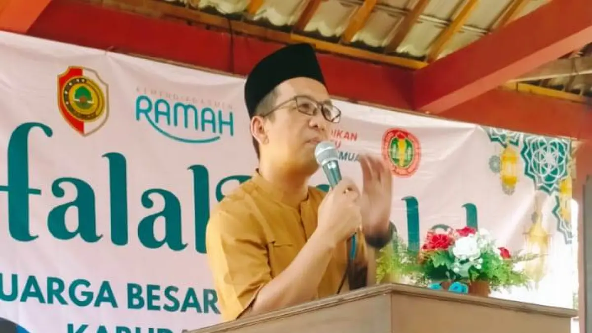 KOMITMEN: Kepala Dinas Pendidikan Kabupaten Mojokerto Amsar Ashari Siregar saat menghadiri sebuah kegiatan beberapa waktu lalu.