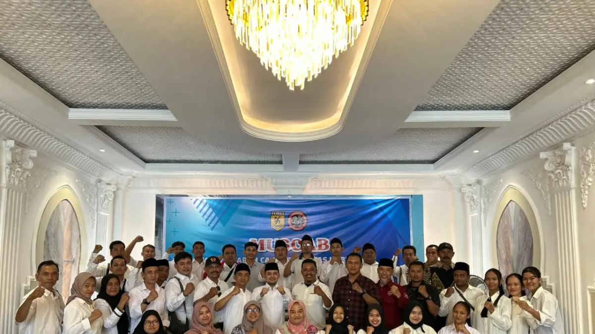 PENGURUS BARU: Muscab Inkanas Kabupaten Mojokerto masa bakti 2026-2030 digelar di Istana Afia Ponpes Amanatul Ummah, Desa Kembangbelor, Kecamatan Pacet, Minggu (5/4). (dok Inkanas Kabupaten Mojokerto for JPRM)
