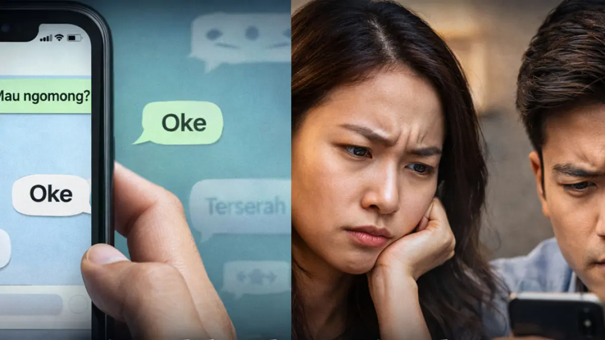 chat singkat ternyata menyimpan emosi?