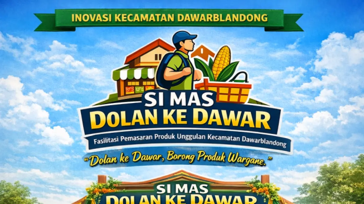 Inovasi Kecamatan Dawarblandong, Si Mas Dolan ke Dawar