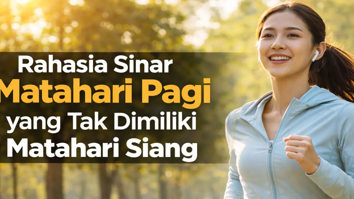 Rahasia sinar matahari pagi