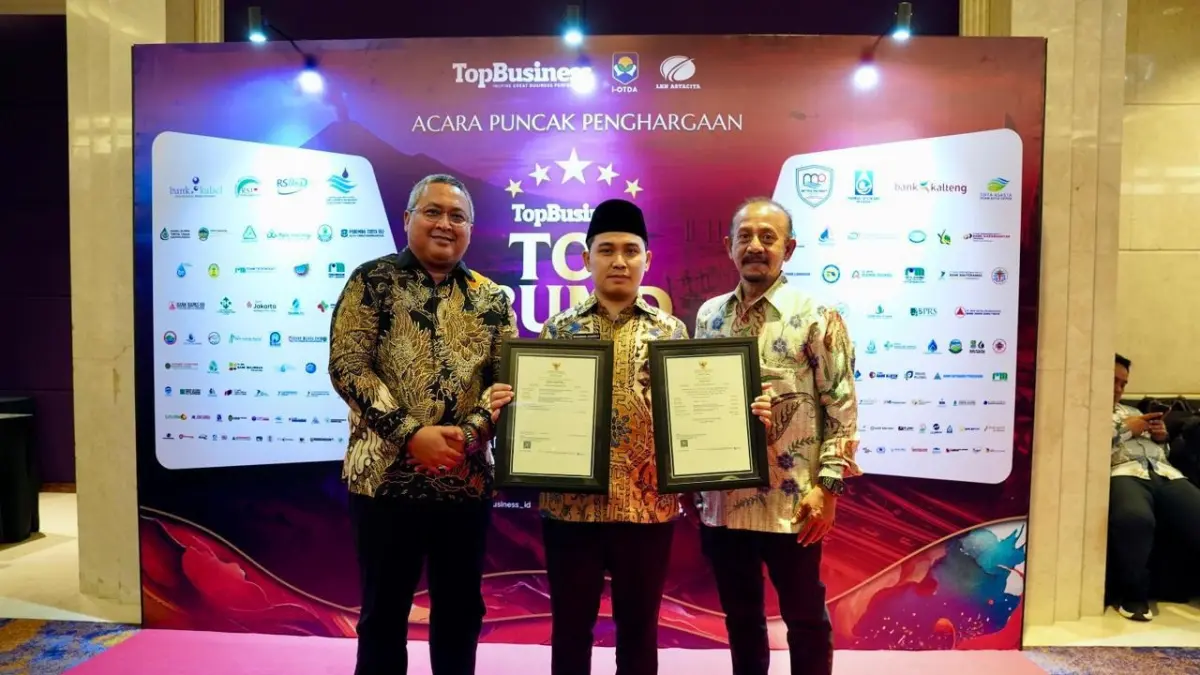 HALAL DAN HIGIENIS: Tahun ini air minum distribusi jaringan pipa Perumdam Mojopahit resmi bersertifikat halal, selaras dengan visi misi Kabupaten Mojokerto.