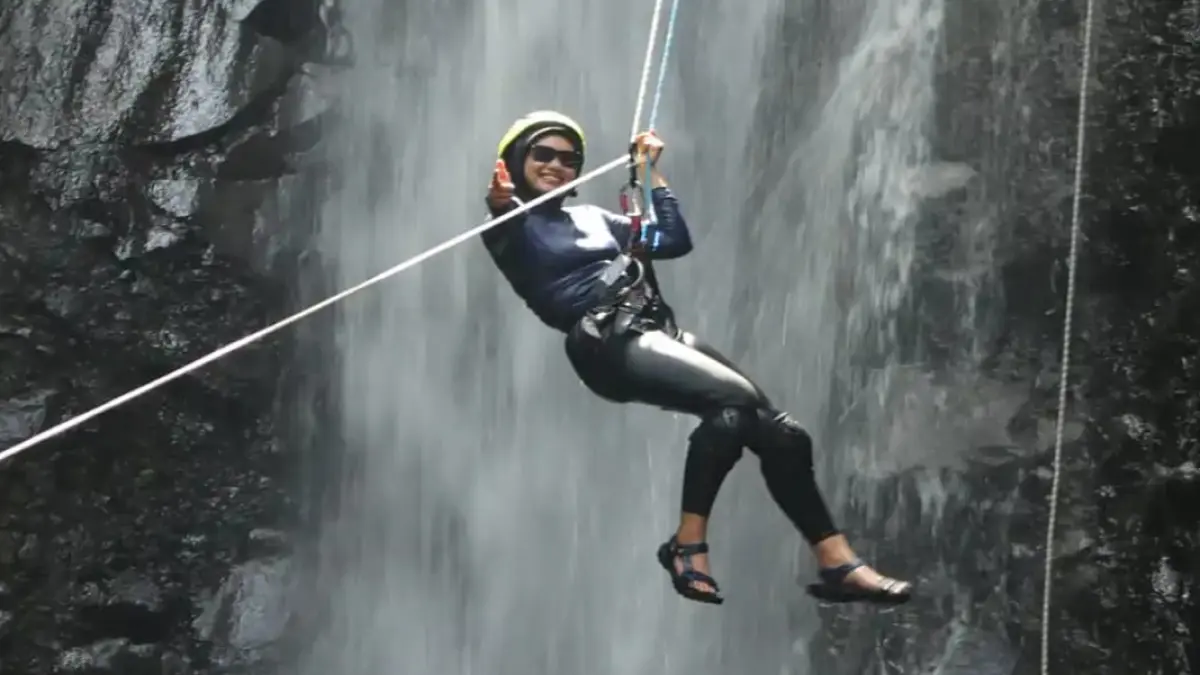 Canyoning di Pacet Mojokerto