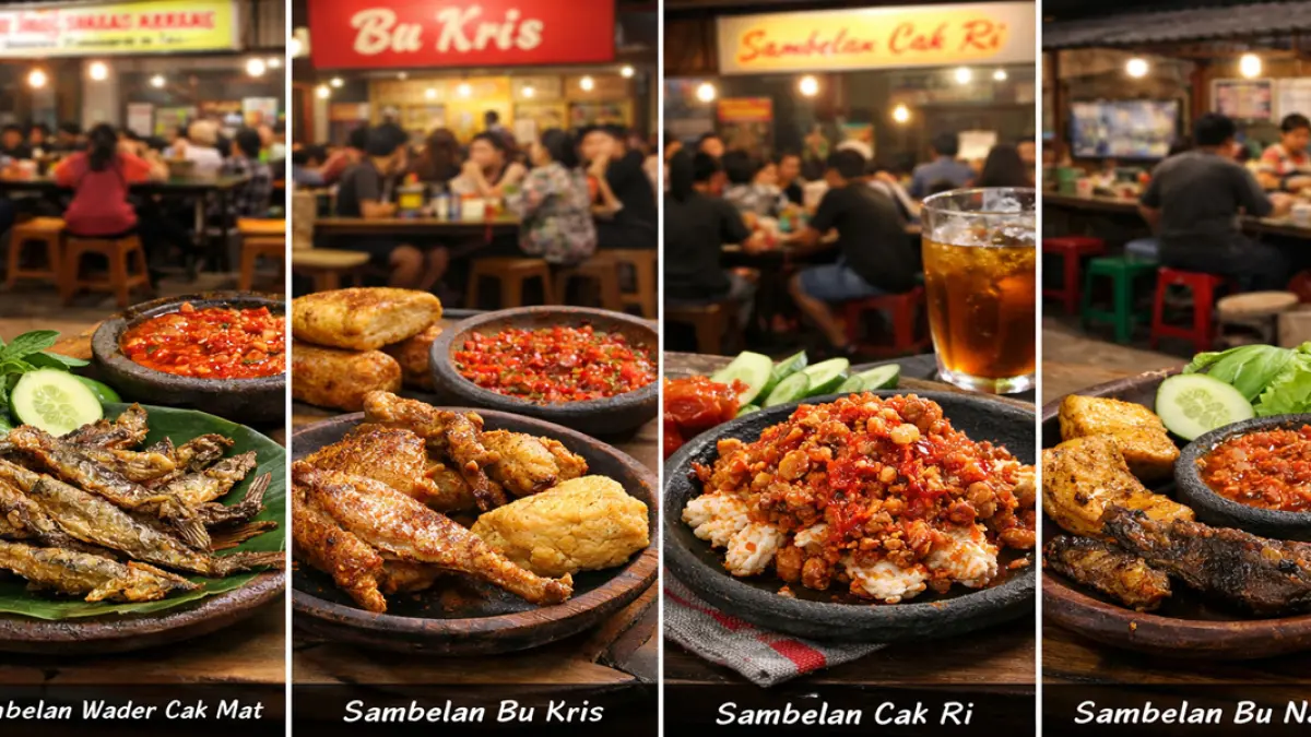 Pedasnya Bikin Balik Lagi! 4 Warung Sambelan Hits di Mojokerto 2026 yang Ramai sampai Tengah Malam