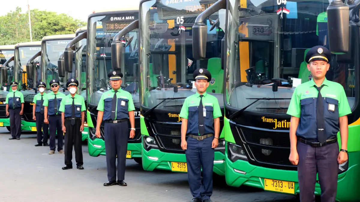 Jawal keberangkatan transjatim Mojokerto-Surabaya