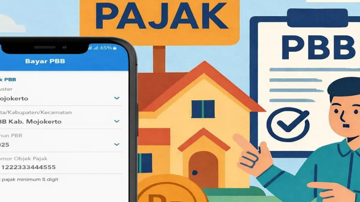 Cara membayar PBB dengan mudah tanpa keluar rumah