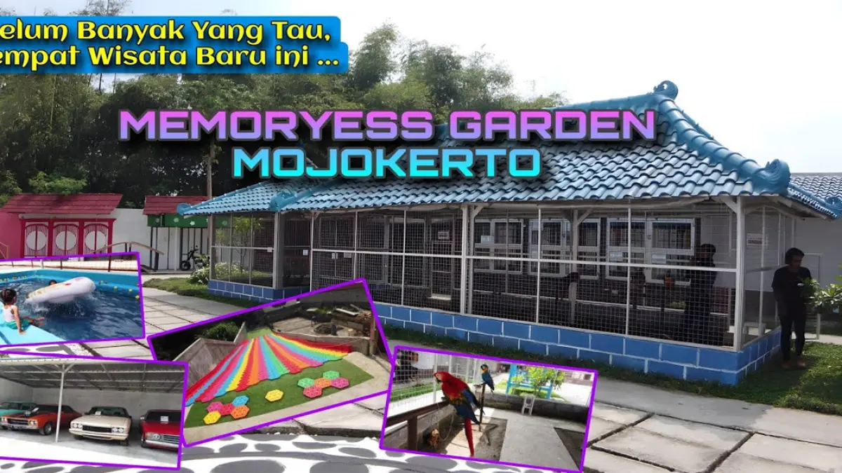 Wisata baru Memoryless Garden Mojokerto