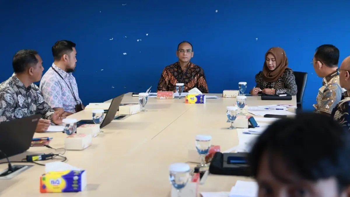 BEDAH ANGGARAN: Audiensi antara Pemkot Mojokerto dengan KPK di Gedung KPK, Jakarta, Selasa (14/4). Anomali pengadaan alat kesehatan menjadi salah satu perhatian KPK. (dok KPK.go.id for JPRM)