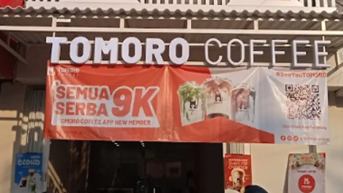 Suasana di Tomoro Coffe Mojopahit Mojokerto juga terasa kondusif karena tidak terlalu bising
