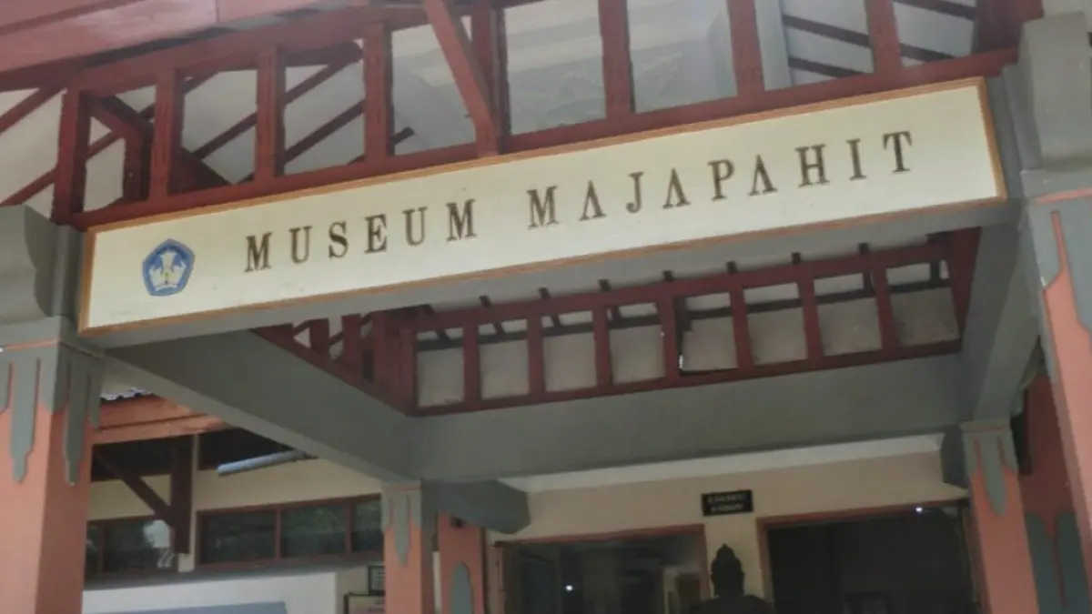 Bangunan kolonial Museum Majapahit di Trowulan, Mojokerto, kini menjadi pusat penelitian dan wisata sejarah.