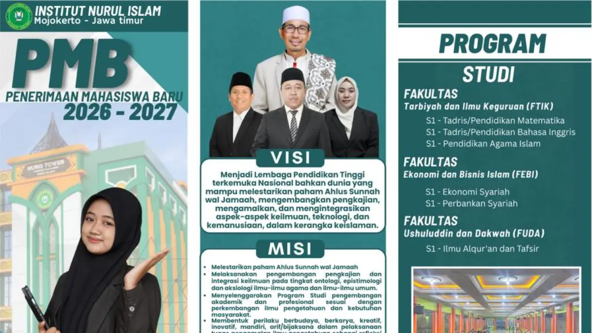 STAI Nurul Islam Mojokerto Resmi Beralih Status Menjadi Institut Nurul Islam
