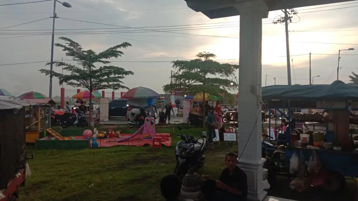 POTENSIAL: Tanah Kas Desa (TKD) seluas 2,5 hektare di Dusun Mejero dibidik sebagai lokasi strategis untuk didirikan pasar rakyat di Desa Jumeneng, Kecamatan Mojoanyar. 