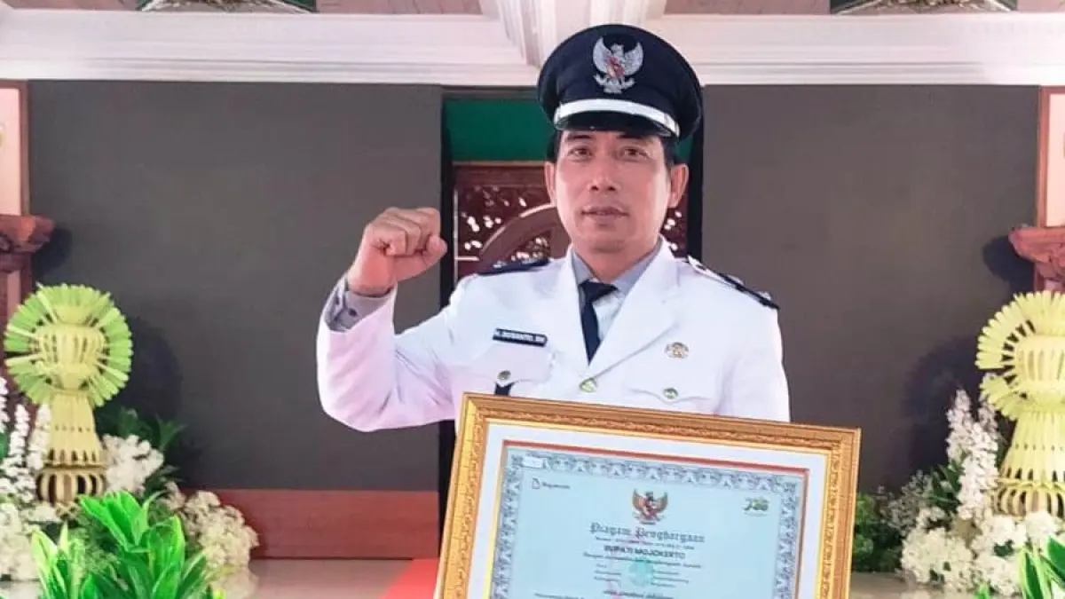 Kepala Desa Gunungsari Susanto.