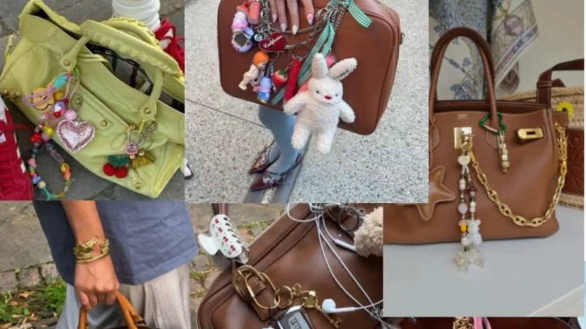 Dengan berbagai bentuk dan warna, bag charm bikin tas makin estetik