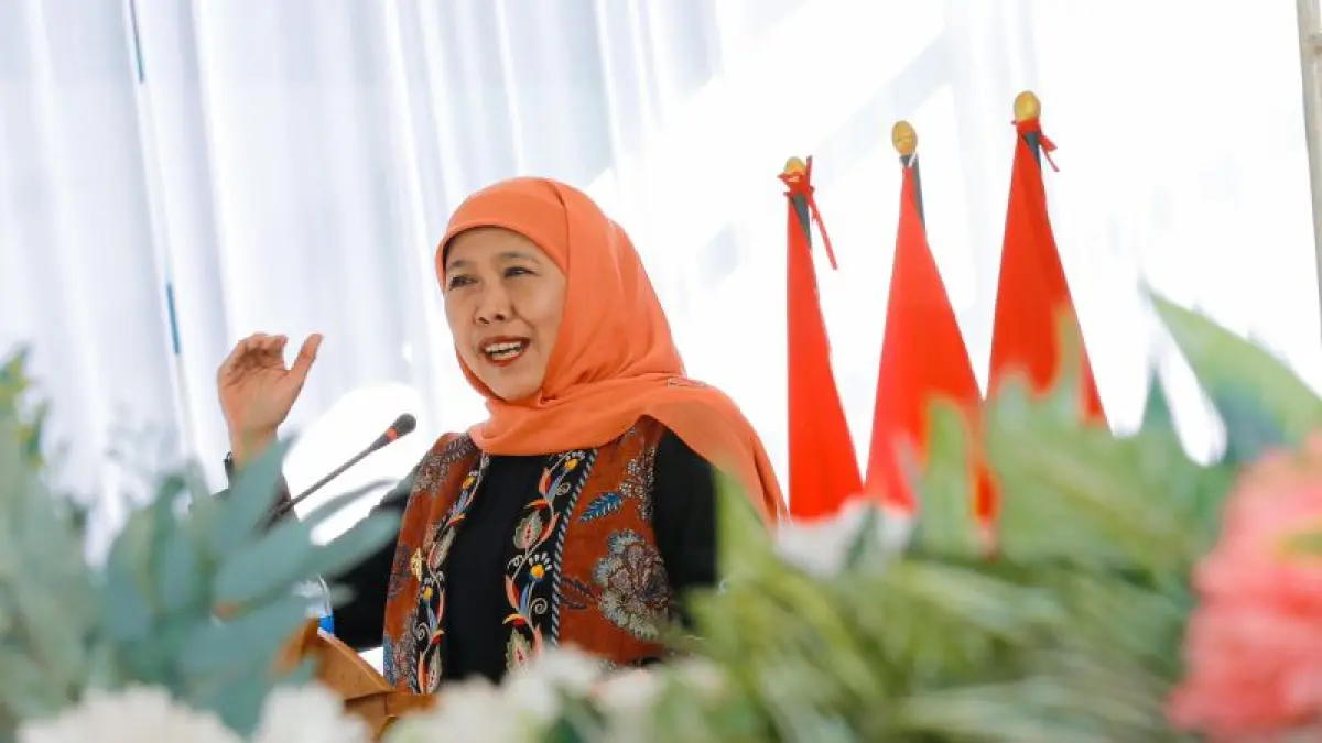 Gubernur Jawa Timur Khofifah Indar Parawansa. ANTARA/HO-Biro Adpim Pemprov Jatim
