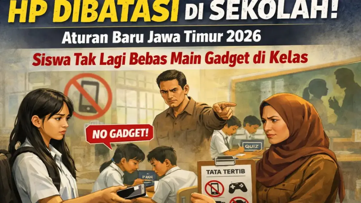 Penggunaan Handphone di Sekolah Dibatasi,