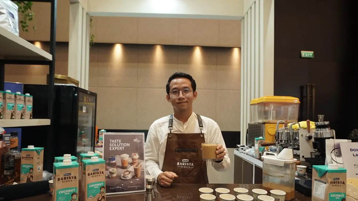 Ellenka Barista Series, lini susu nabati berbasis kelapa (coconut-based plant-based milk) unggulan Ellenka Professional. 