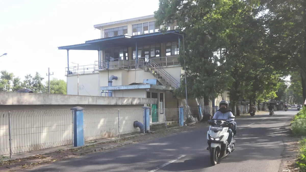 KERAP BERMASALAH: Instalasi Pengolahan Air (IPA) Wates milik PDAM Maja Tirta di Jalan Mayjen Sungkono, Kelurahan Wates, Kecamatan Magersari, Kota Mojokerto. (Sofan JPRM)