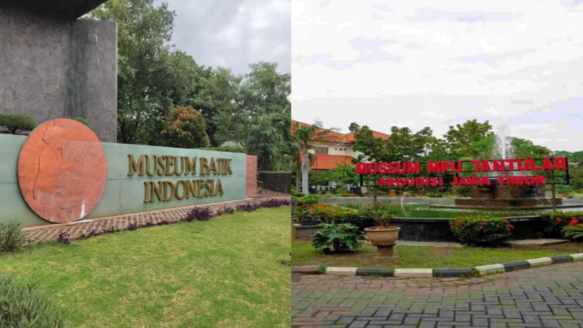 Museum Batik Indonesia dan Museum Mpu Tantular (Sumber: Abira Family Journal/Dinas Kebudayaan dan Pariwisata Provinsi Jawa Timur)