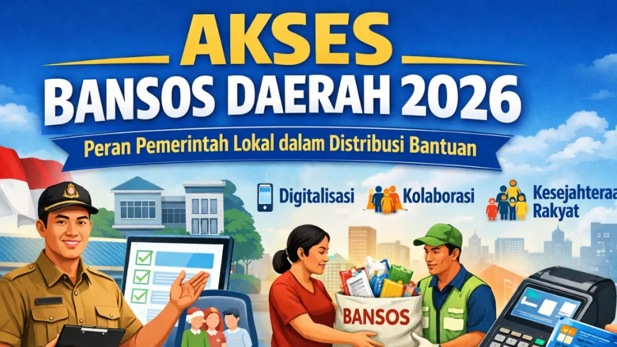 Akses bansos daerah 2026 menegaskan peran vital pemerintah lokal dalam distribusi bantuan.