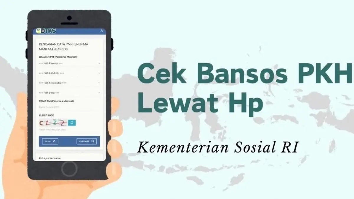 Berikut cara cek bansos lewat situs resmi 