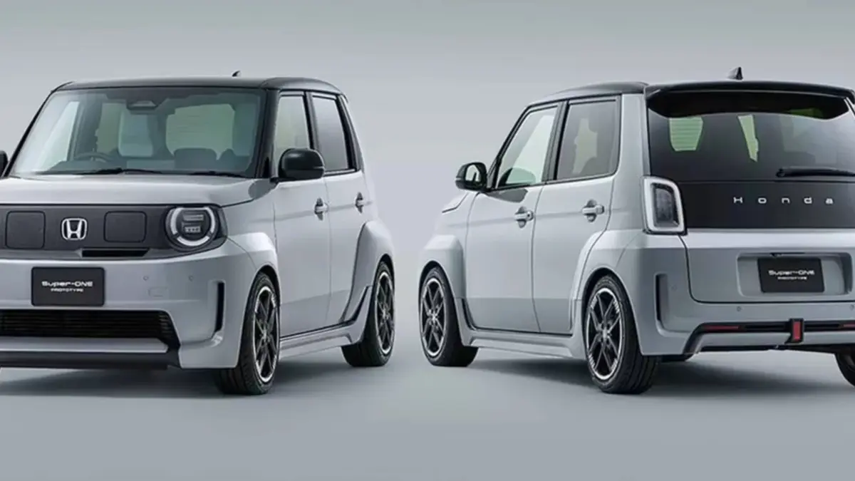 Mobil Listrik Super-ONE: Desain modern, kabin nyaman, performa baterai unggul.