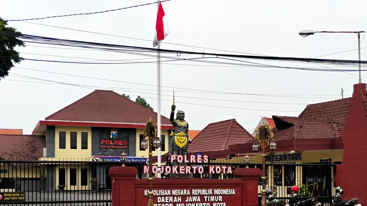 ANTISIPASI: Polres Mojokerto Kota memelototi peredaran vape narkoba di wilayah utara Sungai Brantas dan Kota Mojokerto.