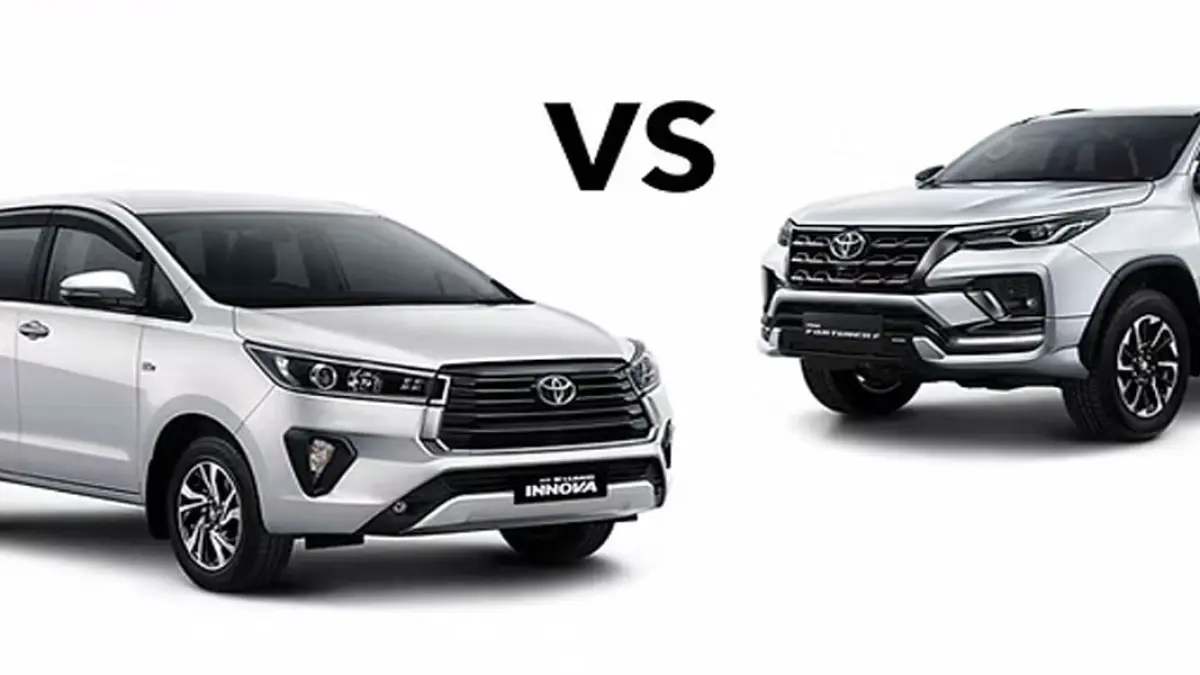 Toyota Innova vs Fortuner