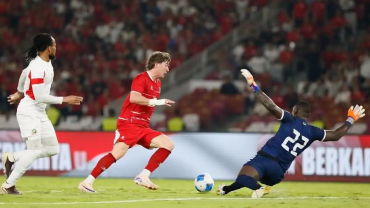 Indonesia sapu bersih FIFA Matchday! Ole Romeny cetak gol cepat, Garuda menang 1-0 atas Mozambik di GBK.