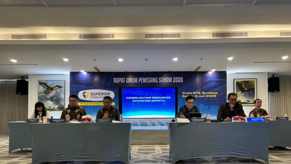 Sepanjang tahun 2025, PT Superior Prima Sukses Tbk membukukan penjualan bersih sebesar Rp1,50 triliun, meningkat dibandingkan tahun 2024 yang sebesar Rp1,46 triliun.