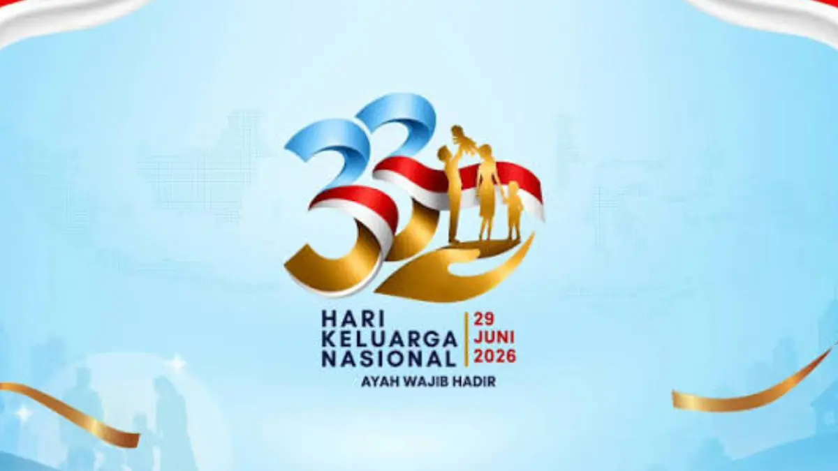 Hari Keluarga Nasional dengan tema “Ayah Wajib Hadir” yang menekankan pentingnya keterlibatan ayah dalam pengasuhan anak.