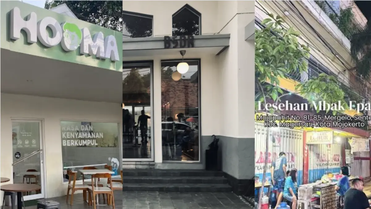 Paling Hits untuk Nongkrong Malam! Ini 3 Rekomendasi Kuliner dan Kafe Mojokerto dengan Rating Tertinggi di Google Maps 