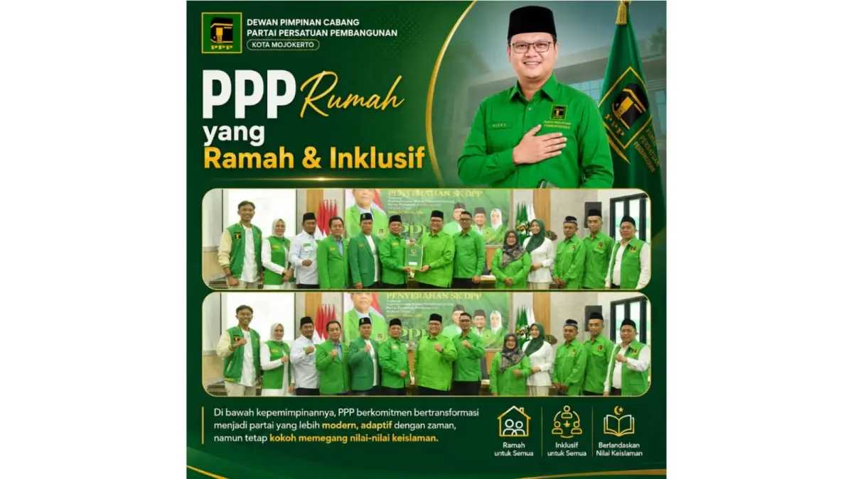 Ketua DPC PPP Kota Mojokerto Moch. Rizky Fauzi Pancasilawan., SH., M.HP., C.C.D.