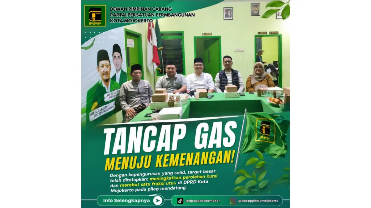 Ketua DPC PPP Kota Mojokerto Moch. Rizky Fauzi Pancasilawan., SH., M.HP., C.C.D.