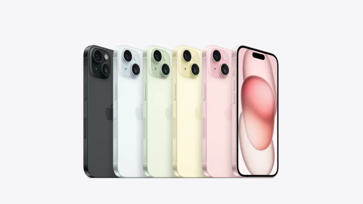 Harga iPhone 15 naik per Juli 2026! Varian 128 GB kini Rp 14,499 juta. Tetap premium dengan Dynamic Island dan kamera canggih.