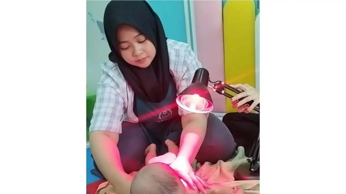 KESEHATAN BAYI: Tren baby care modern kian menjamur dan telah menjadi kebutuhan baru bagi para ibu muda di Mojokerto. (Farisma JPRM)