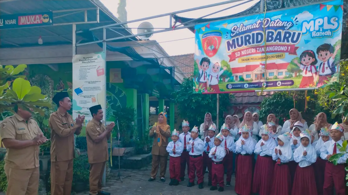 AWALI PEMBELAJARAN: MPLS di SDN Tanjangrono 1, Kecamatan Ngoro berjalan menyenangkan dan ramah.