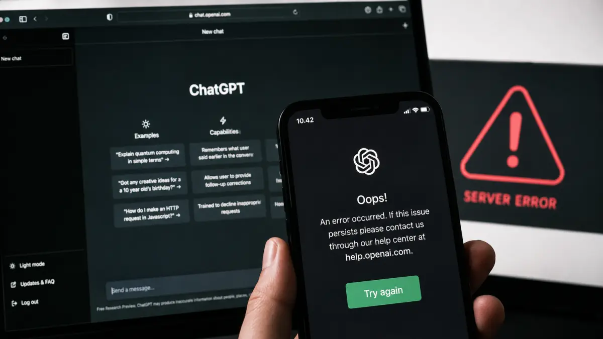 Gangguan pada layanan ChatGPT membuat banyak pengguna di berbagai negara gagal login, mengalami server error, hingga tidak dapat mengakses riwayat percakapan.