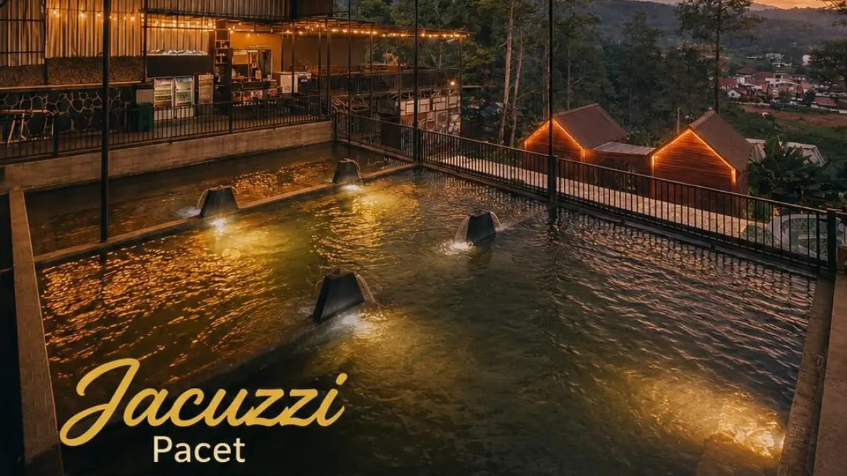 Jacuzzi Pacet. Berada di kawasan Padusan, Pacet