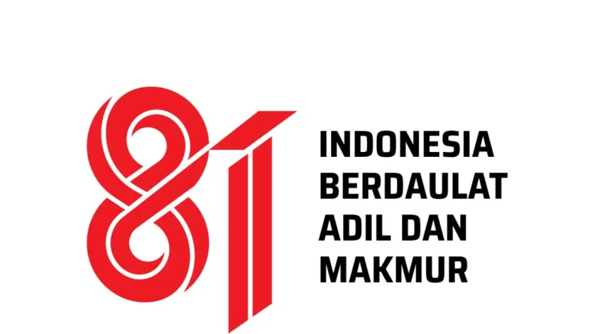 Pemerintah rilis logo HUT RI ke-81 karya Fajar Novario hasil jajak pendapat publik, usung tema "Indonesia Berdaulat, Adil, dan Makmur".