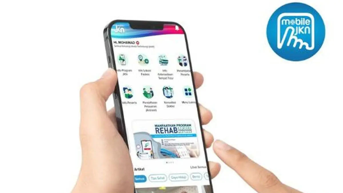 Tampilan antarmuka aplikasi Mobile JKN di layar gawai yang memudahkan akses berbagai layanan kepesertaan BPJS Kesehatan. Lewat fitur digital ini, masyarakat dapat mengajukan perpindahan fasilitas kesehatan (faskes) hingga mengakses kartu digital secara praktis tanpa perlu mengantre di kantor cabang.
