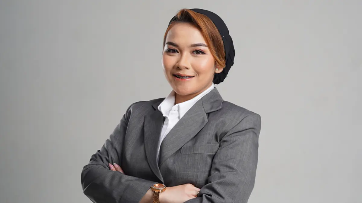 Megawati Citra Alam, Ketua Umum HIPMI Kota Mojokerto.