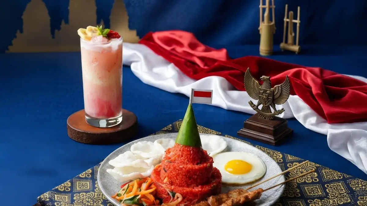 MENGGUGAH SELERA: Nasi goreng menjadi salah satu menu yang disediakan Aston Mojokerto Hotel & Conference Center dalam promo spesial bertajuk Semarak Kemerdekaan.