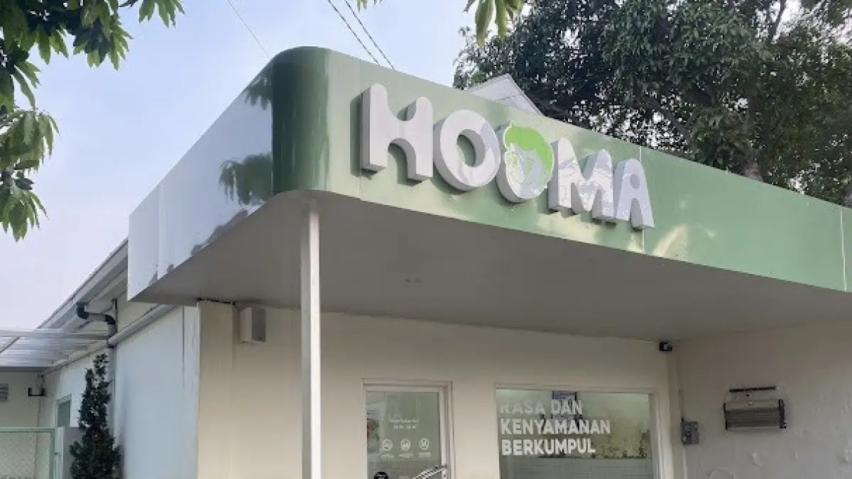 Tampak depan bangunan salah satu kafe kesayangan anak muda di Mojokerto