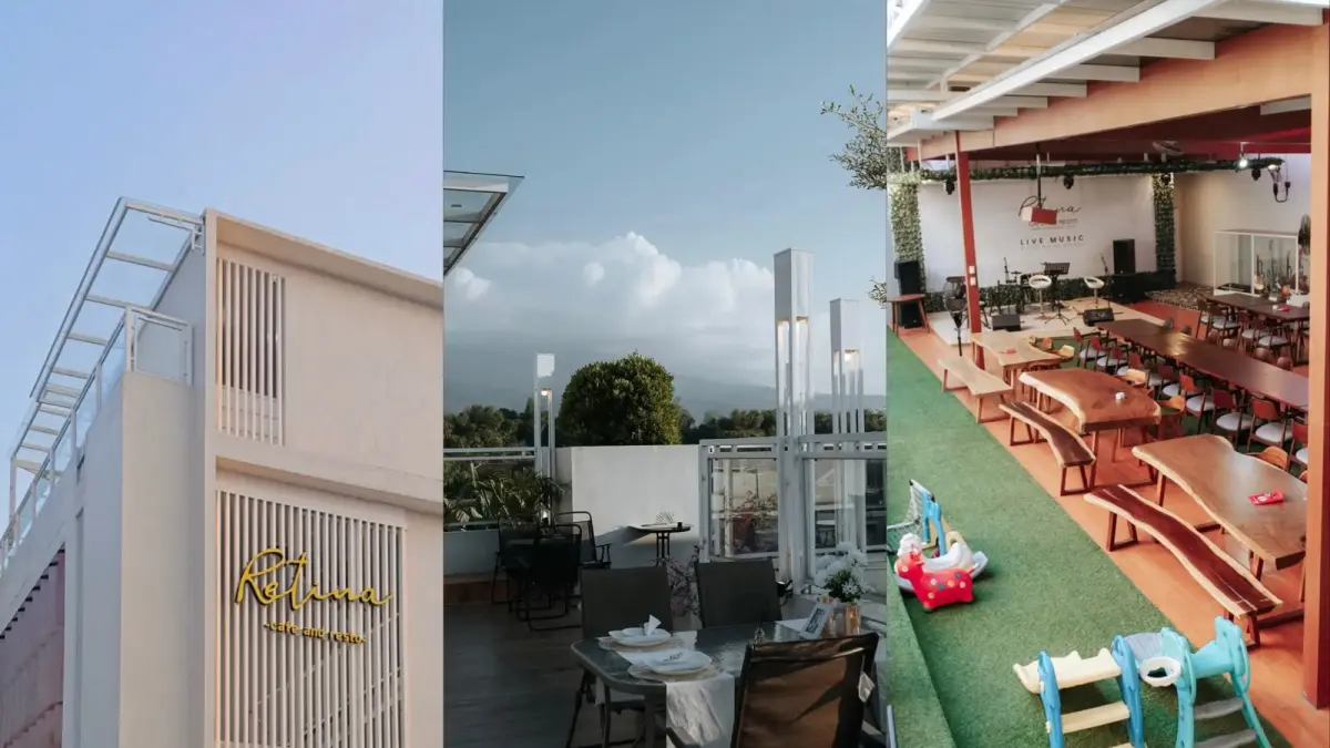 Hadir dengan konsep modern dan family friendly, disini kamu bisa menikmati area indoor yang kekinian maupun outdoor yang asri